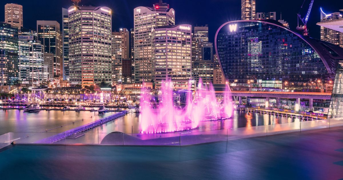 ☆HONSBY☆ DARLING HARBOUR Today, an 8 year old boy discovered that the Woodward Water